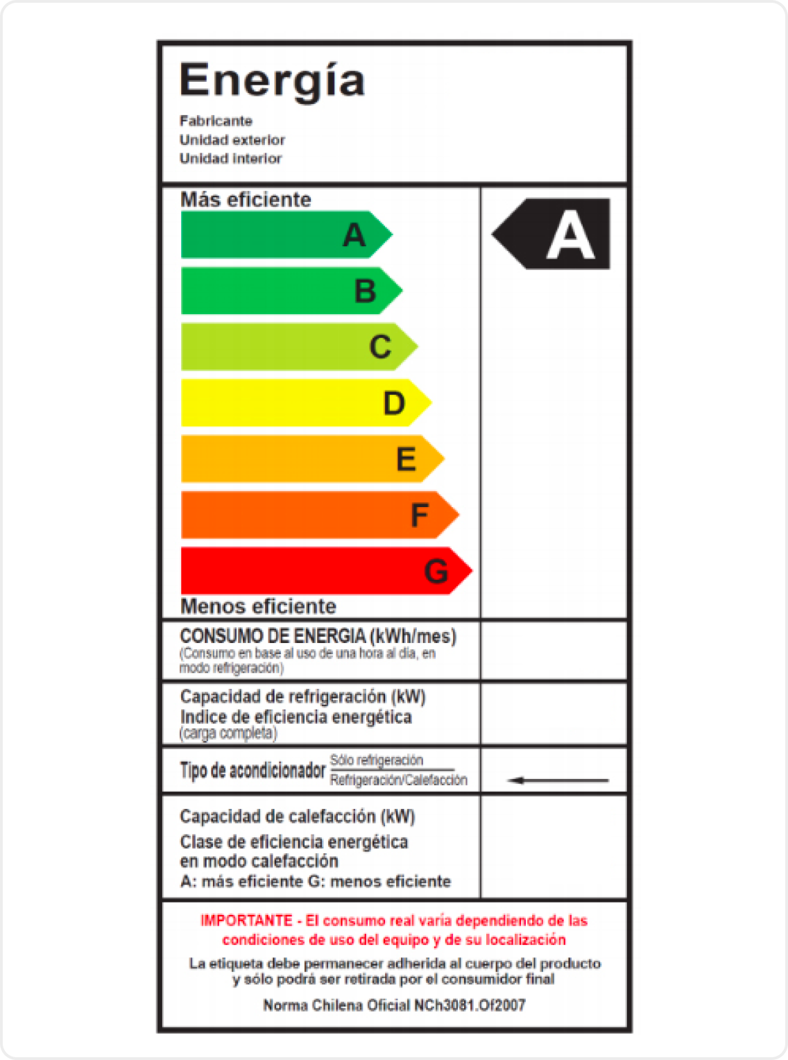 Chile energy regulation compliance